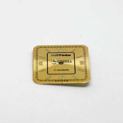Циферблат для годинника МакТайм золотистий CMT-009 - 7